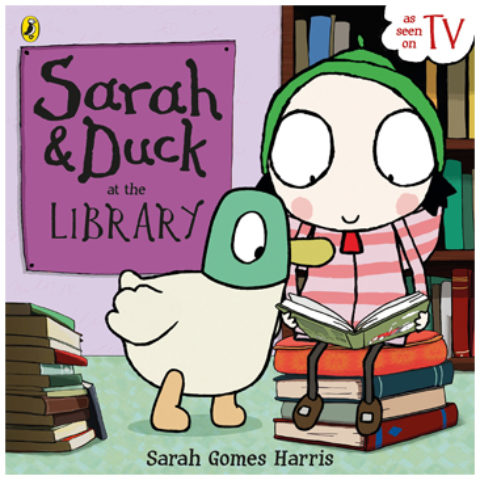 Sarah & Duck at the Library