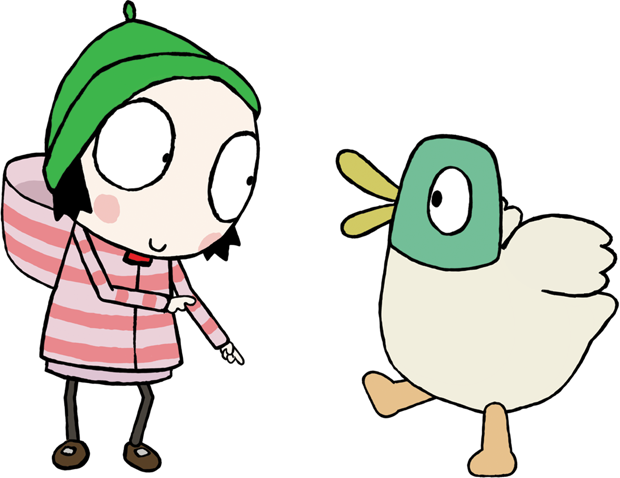 Sarah and Duck