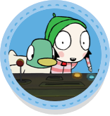 Sarah & Duck Cut-out Dress-up Paper Doll - Sarah and Duck Official Website