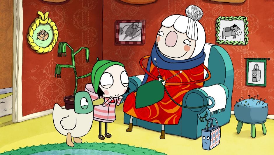 Scarf Lady's House Sarah and Duck Official site