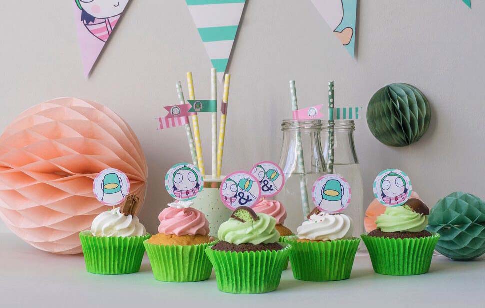 Sarah and Duck themed party