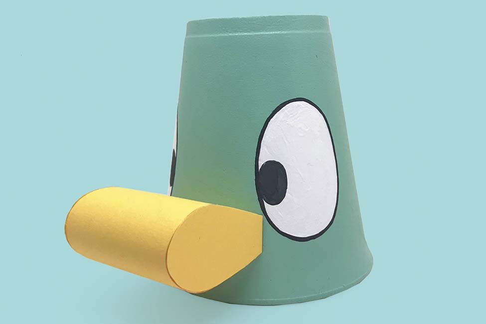 Paper Cup Puppet